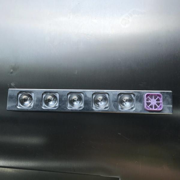 Quality 6 Holes pentagram Lipstick Mould Kit Hot filling Aluminum for sale