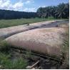 Buy cheap GT330D 50/50KN/M 0.4-0.8mm opening size dewatering geotube for Palm oil waste water treatment without adding flocculant from wholesalers