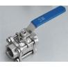 Buy cheap Floating 3 - pc Ball Valves Stainless Steel For High Pressure Welding End from wholesalers