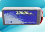 200 Cycles Drone Rechargeable Battery 22.2V 30000 mAh Battery 60A Continuous