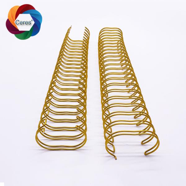 Buy cheap School 0.8mm 0.7mm Double Loop Wire Metal Nylon Binding Coil Calendar from wholesalers