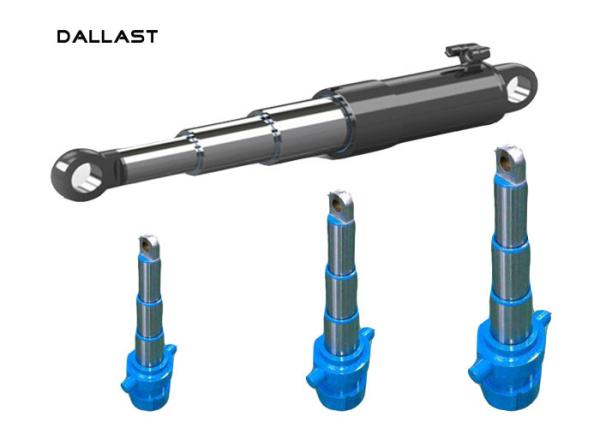 Buy cheap Stainless Steel Long Telescopic Hydraulic Ram 8 Inch Stroke Single Acting from wholesalers