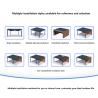 Buy cheap Aluminum Alloy Electric Flip Louver Pavilion The Outdoor Shade is Durable And Stylish Suitable for Garden Terrace Use from wholesalers