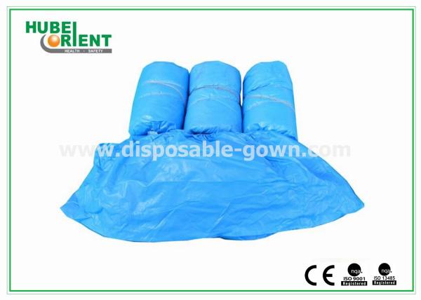 Buy cheap Polythene Laboratory Disposable Footwear , Skid Resistant Shoe Covers from wholesalers