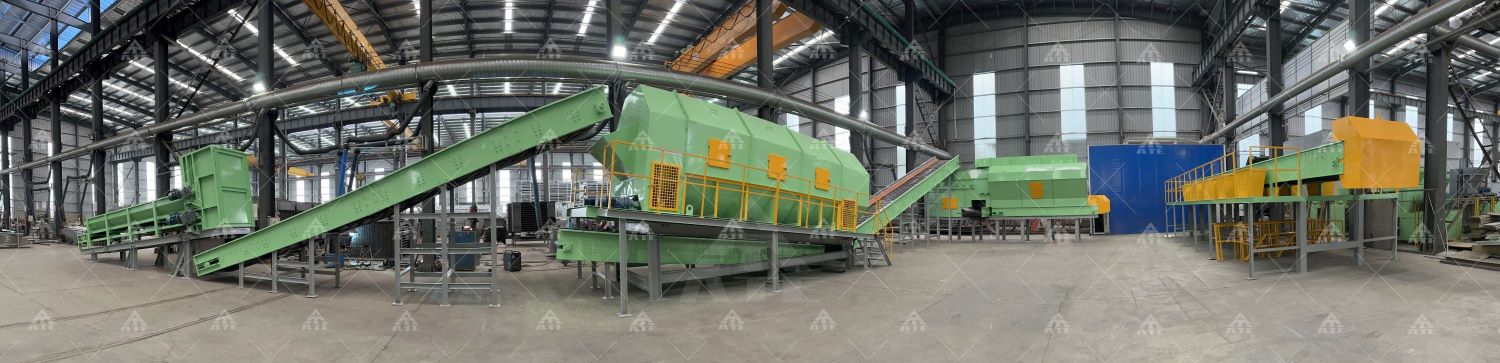 20T/H-100T/H Garbage Sorting Line Urban Trash Garbage Sorting Equipment Recycle