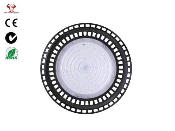 Buy cheap 150w 14000lm High Bay Lights UFO Small power Round with lens angle 60° / 90° / 120° from wholesalers