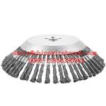 350 mm Twist Knot Steel Wire Weed Removers Brush For Lawn Machine