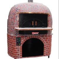 Buy cheap Ceramic Tiles Round Italy Pizza Oven Lava Rock Wood Fire product