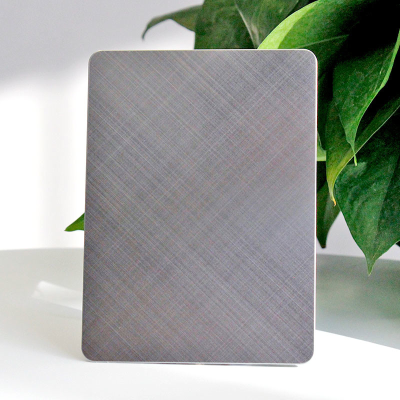 201 304 316 Brushed Stainless Steel Sheet Hotel Supplies JIS Standard