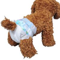 Buy cheap Affordable Disposable Pet Diaper No Leakage and Sustainable Cotton Material for product
