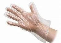 Buy cheap 200 Pcs / Set Thick Disposable Plastic Gloves Food Catering Hair Hand Film from wholesalers