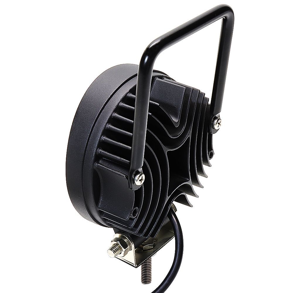 4 Inch 27W Round Portable LED Work Light Spot Magnetic Base 12V 24V