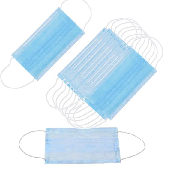 Buy cheap Professional Non Woven Disposable Mask Earloop 3 Ply Dust Protection Mask from wholesalers