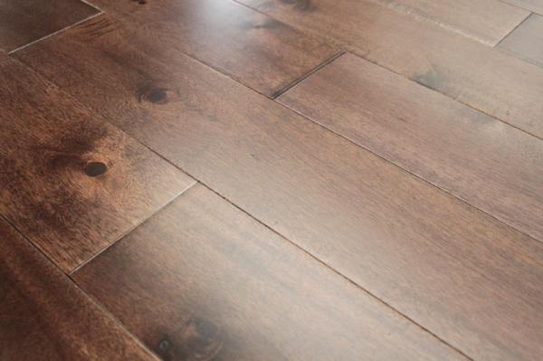 Buy cheap Stained Large Leaf (big Leaf) Acacia (Asian walnut) solid hardwood flooring from wholesalers