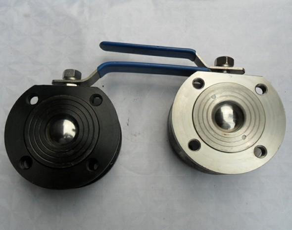 Buy cheap Full Bore Flanged 1000 WOG Ball Valve PN16 1 Piece Wafer Type from wholesalers