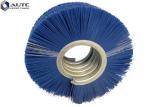 Nylon Spiral Brush Flexible Industrial Cleaning Outer Coil Roller Stainless