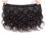 100% Virgin Brazilian Wavy Long Hair Bundles Three Part 4 X 4 Closure