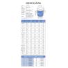 Buy cheap UMETASS 5L Round Plastic Bucket for Cold Drink Storage Food Grade and ISO9001 Certified from wholesalers