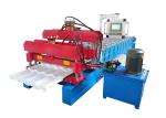 Steel Roof Tile Glazed Tile Roll Forming Machine 914mm Coil Width