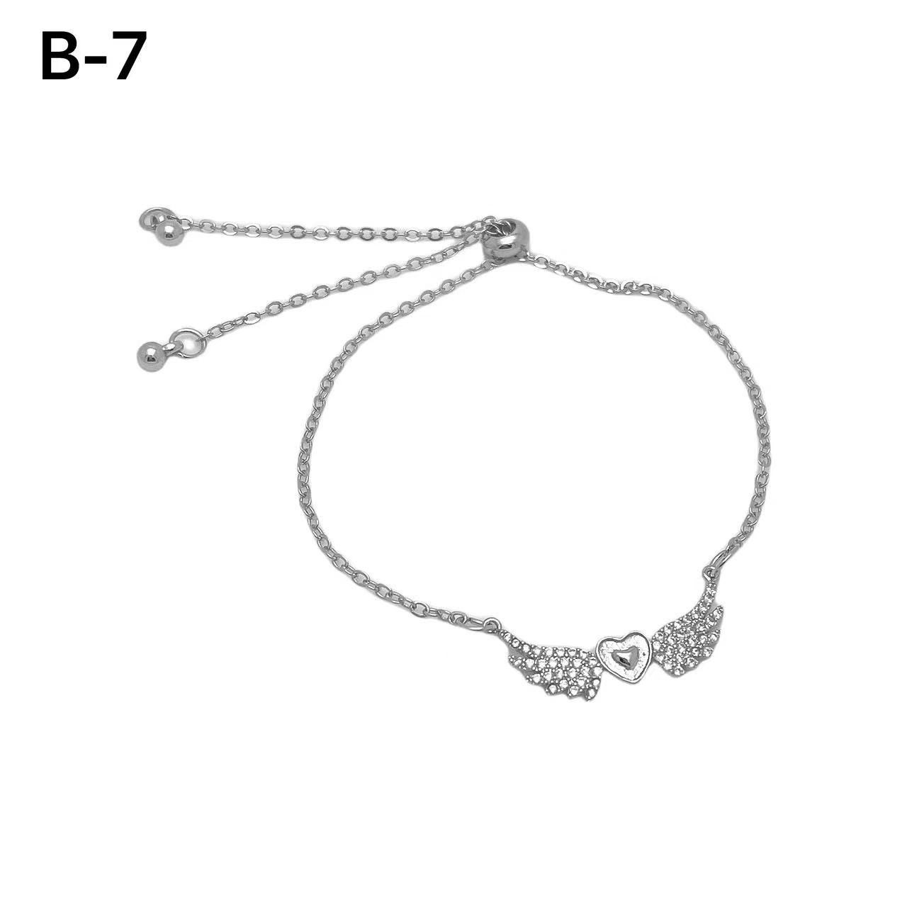 Copper Alloy Ladies Bracelet Chain Fashion Jewelry Ladies Adjustable Bracelet