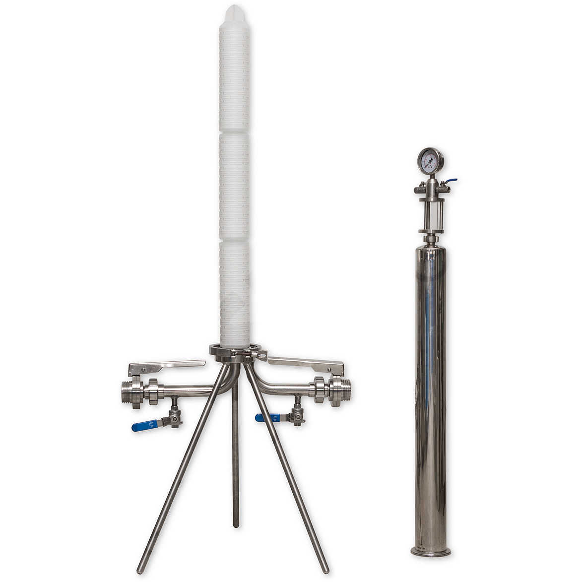 62KG Retail Modular Inline Cartridge Filter Housing for Customizable Filtration Systems