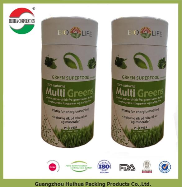 Buy cheap tube packaging cardboard paper cylinder containers with Custom Printing from wholesalers