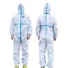 Buy cheap Unisex Soft Medical Disposable Coverall Suit Prevent Pollution Lightweight from wholesalers