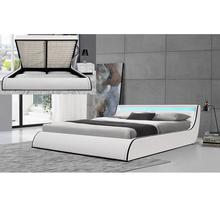 Buy cheap Oem Design Gas Lift Double Bed Frame With 4 Legs from wholesalers