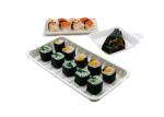 Biodegradable Sushi 231×121mm Cornstarch Trays