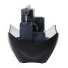 Buy cheap Black Tiered Battery Operated Resin Garden Fountains With Flower Pot from wholesalers