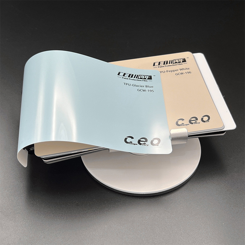 1.52m X 15m TPU Glacier Blue 6.5mil Car Color PPF Film
