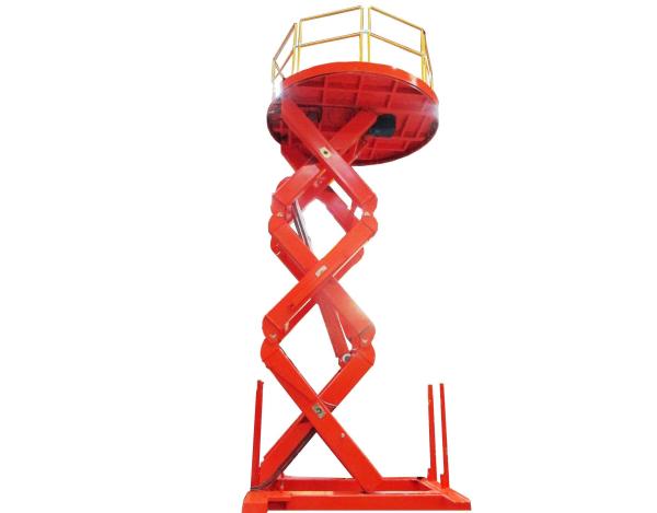 Buy cheap 10 Ton Hydraulic High Lift Table with Turntable from wholesalers