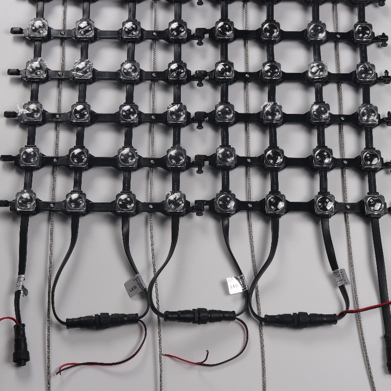 Patented Wesh Screen LED Point Lights Exclusive Appearance for Landscape Installation IP67 Rated Assembled at Will