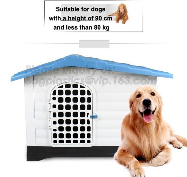 Buy cheap PP European Style Plastic Dog House, Pet Waterproof Outdoor Winter House,Dog Kennel, low MOQ luxury kitty cat house, pac from wholesalers