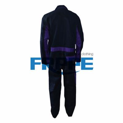 Buy cheap Cotton/Nylon Two Tone Blue Purple Fr Coveralls 220gsm For Oil Gas Industry from wholesalers