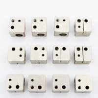 Buy cheap OEM Machined Aluminum Parts Fabrication Zinc plated 0.005mm Tolerance product