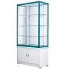 Buy cheap Environmental Pharmacy Display Stands / 4 Layers Lockable Glass Display Case from wholesalers