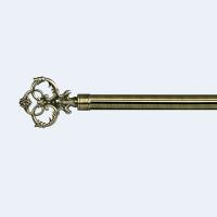 Buy cheap Classic Style Curtain Rod Accessories Aluminum Pattern Curtain Finials With product