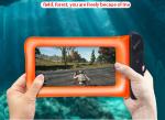 New air floating mobile phone waterproof swimming inflatable mobile phone bag