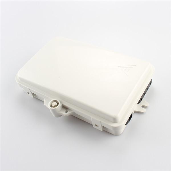 2/4 Cores ABS Mini Fiber Optic Distribution Box / Ftth Fiber Optic Termination