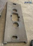 Carbon Steel Custom Metal Plate Cutting Parts Radiating Many Industrial Fields