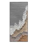 3D Metal Painting Hand Painted Relief Wall Art Craft Resin Painted Oil Painting