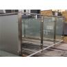 Buy cheap Exterior Frosted Stainless Steel Glass Railing With Square Post , Strong Sense Of Security from wholesalers