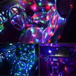 RGB Disco Ball Party Lights DJ Disco Light LED Projector Strobe Lamp Birthday