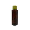 Buy cheap 100ml Amber PET Bottle PCR Cosmetic Packaging UV Proof With White Gasket from wholesalers