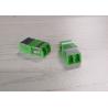 Buy cheap Duplex Flangeless 9.3mm Height LC Fiber Optical Adapters from wholesalers