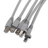 Buy cheap 28awg Copper Patch Leads 4Pair Shielded FTP Cat5e Patch Cable from wholesalers