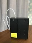W180*D65*H230mm Commercial Builings Black Fragrance Diffuser Machine 150ml Oil