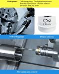 SMTCL Small Parts Machining HTC16H Metal Slant Bed CNC Lathe 8 Stations