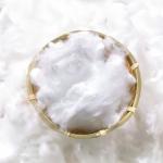 White Color Recycled Polyester Staple Fiber PET Fiber